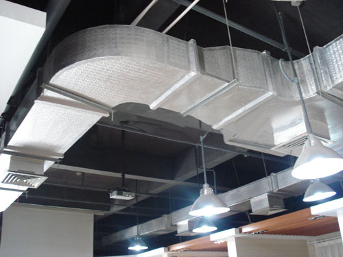 Application of duct board