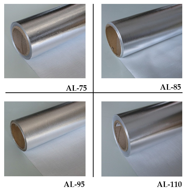 ermal insulation for various applications- Aluminum Foil Fiberglass Cloth