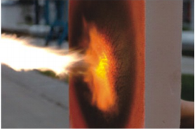 Fire resistance of phenolic board